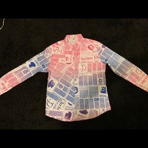 Christian Dior Collar Shirt